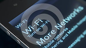 Smart phone Wi-Fi Icon Image