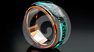 Smart ring with technologies inside, an inteligent ring concept