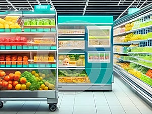 Smart Shopping Expeditions: Picturing the Tech-Driven Supermarket