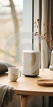 Smart Speaker With Stylish Design And High-quality Audio