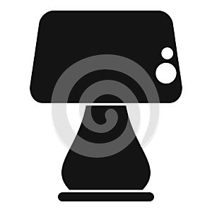 Smart speaker voice assistant using artificial intelligence icon