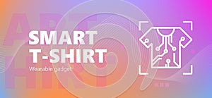 Smart t-shirt wearable emblem