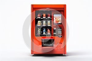 smart vending machine automatically refills based on sales data photo