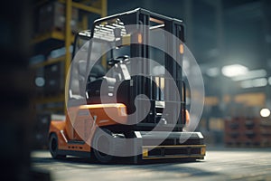 Smart Warehouses of the Future: AI-Controlled Forklifts at Work