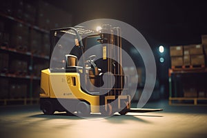 Smart Warehouses of the Future: AI-Controlled Forklifts at Work