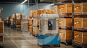 Smart Warehousing Solutions: Modern Robotics and Advanced Logistics, Generative AI