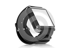 Smart watch with blank screen