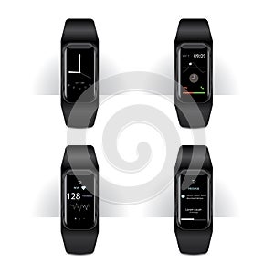 Smart Watch with Digital Display Set