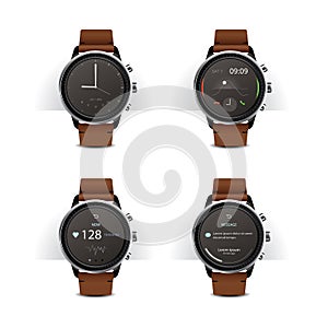 Smart Watch with Digital Display Set
