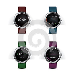 Smart Watch with Digital Display Set