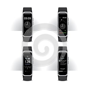 Smart Watch with Digital Display Set