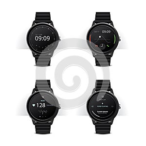 Smart Watch with Digital Display Set