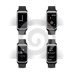 Smart Watch with Digital Display Set