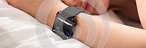 Smart Watch Heart Rate Tracking Monitor In Bed