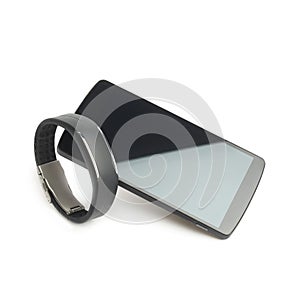 Smart watch and phone isolated
