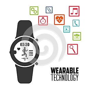 Smart watch running app wearable technology