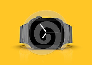 Smart watch similar to Apple Watch 4, black