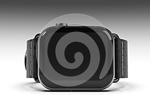 Smart watch similar to Apple Watch 4, black