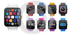 Smart Watch Square Set