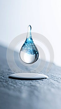 Smart Water Technology and Innovation Concept