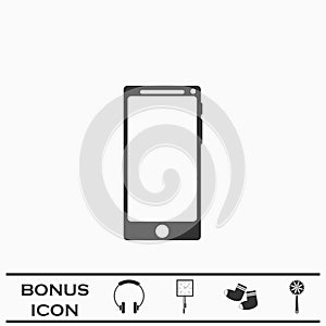 Smartfon icon flat
