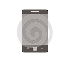 Smarthphone icon illustrated in vector on white background