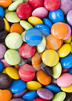 Smarties Candy Buttons