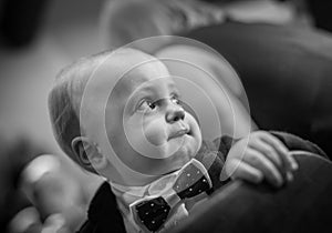 Smartly dressed boy photo