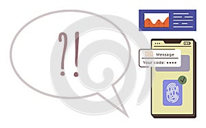 Smartphone Authentication with Fingerprint Login and Secure Code Verification