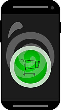 Smartphone with buy button for internet of things