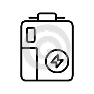 Smartphone Charging Icon, Mobile Power, Device Battery, vector design Generative AI