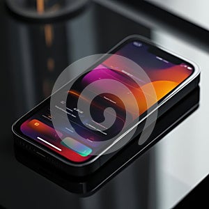 Smartphone with Colorful User Interface