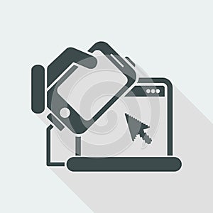 Smartphone and computer connection