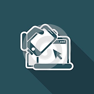 Smartphone and computer connection