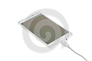 Smartphone connect with charger