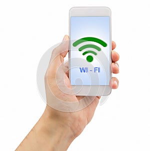 Smartphone with connect wifi