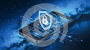 Smartphone Data Security and Privacy Concept