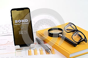 Bond Market Outlook report or Analytical tool Concept
