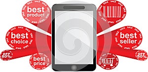 Smartphone - fifty percent discount