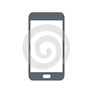 Smartphone icon, digital device. Flat vector illustration
