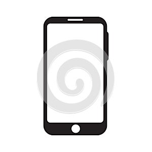 Smartphone icon, mobile phone icon vector illustration.