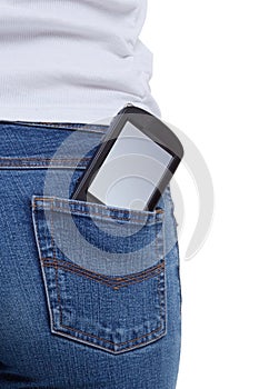 Smartphone jeans pocket