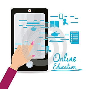 Smartphone with knowledge to leard and study