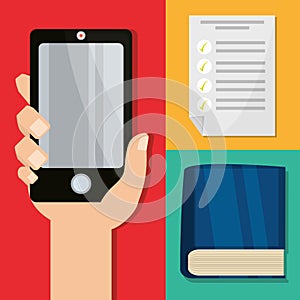 Smartphone with knowledge to leard and study