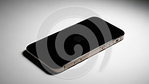 Smartphone on a Light Background