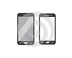 smartphone logo icon vector illustration design