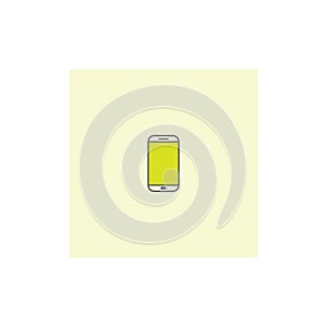 Smartphone logo icon vector