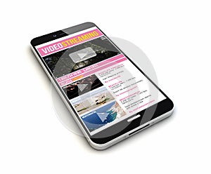 Smartphone online video streaming