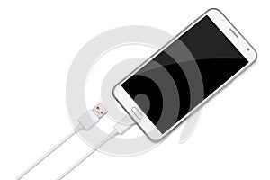 Smartphone plug in with micro USB charger adaptor