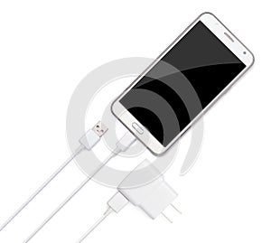 Smartphone plug in with micro USB charger adaptor